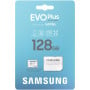 Karta pamięci Samsung EVO Plus microSD 128GB MB-MC128SA/EU - SD Adapter, UHS-I U3, Odczyt do 160 MB|s